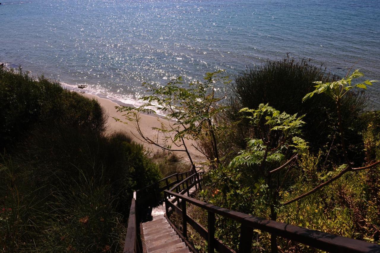 Beachfront Villa Meliti Ágios Matthaíos 外观 照片